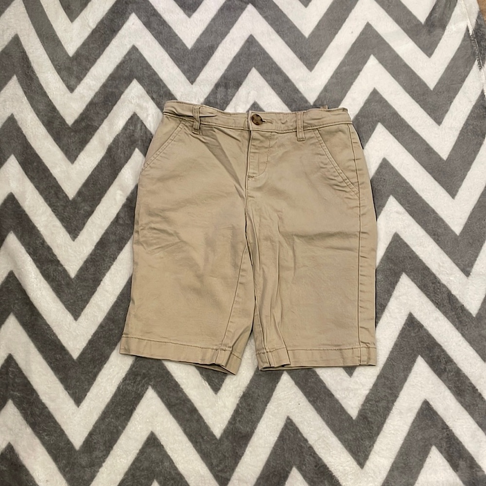 Boys khaki Old Navy shorts